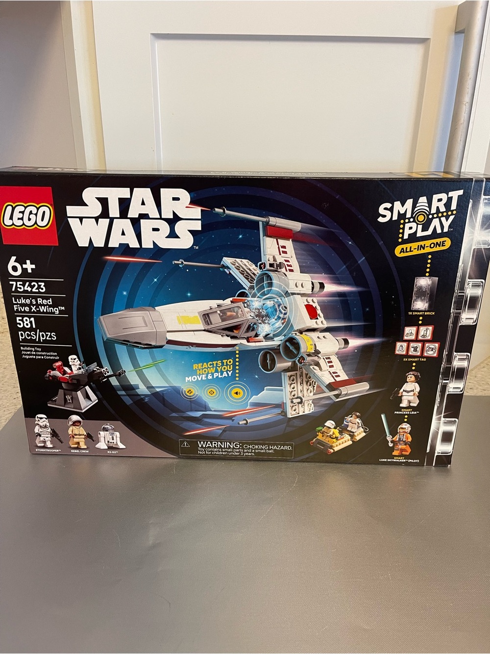 Lego Star Wars Smart Play Luke’s Red Five X-Wing Fighter Set 75423  6+ NIP